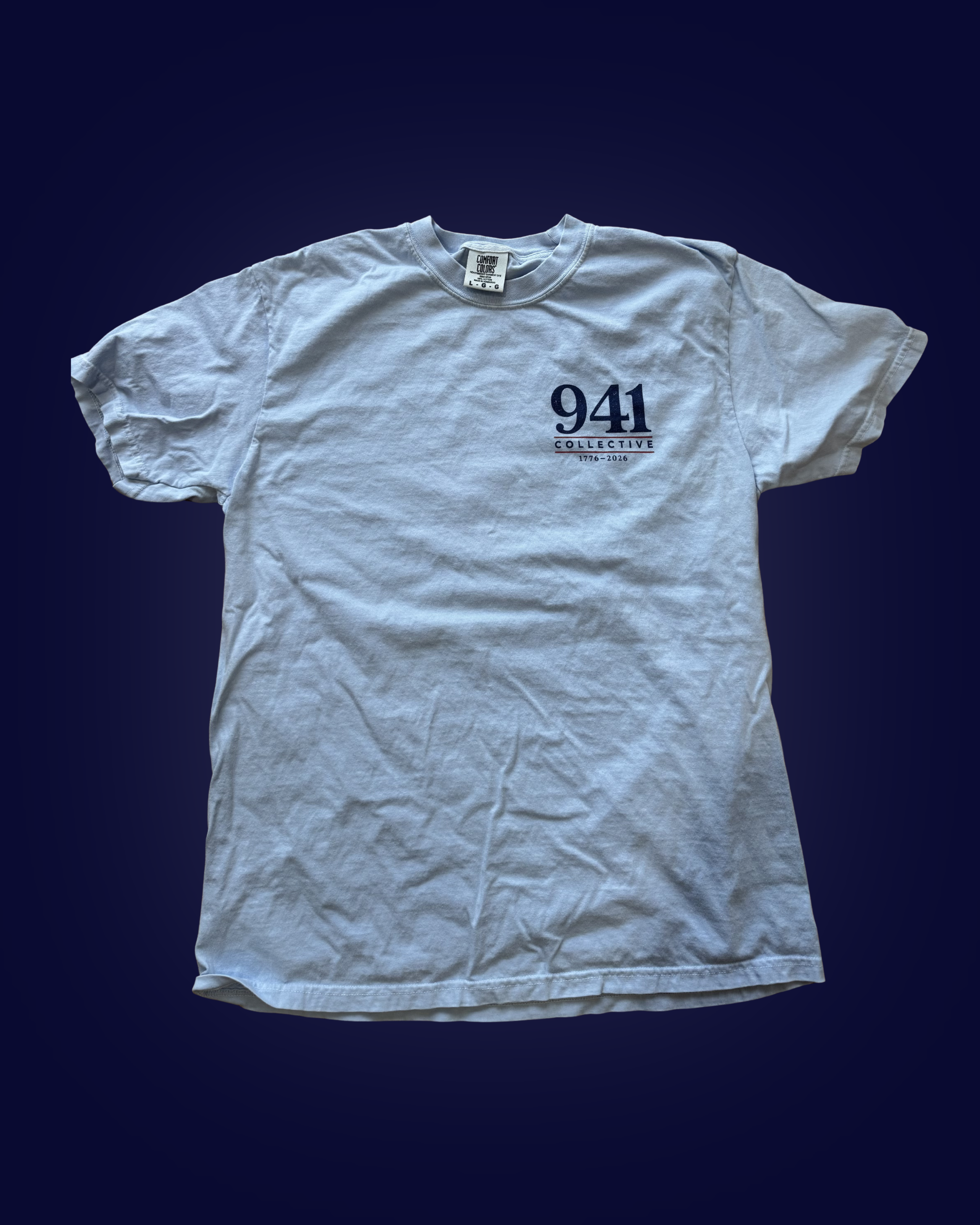 941 Freedom Tee — Light Blue