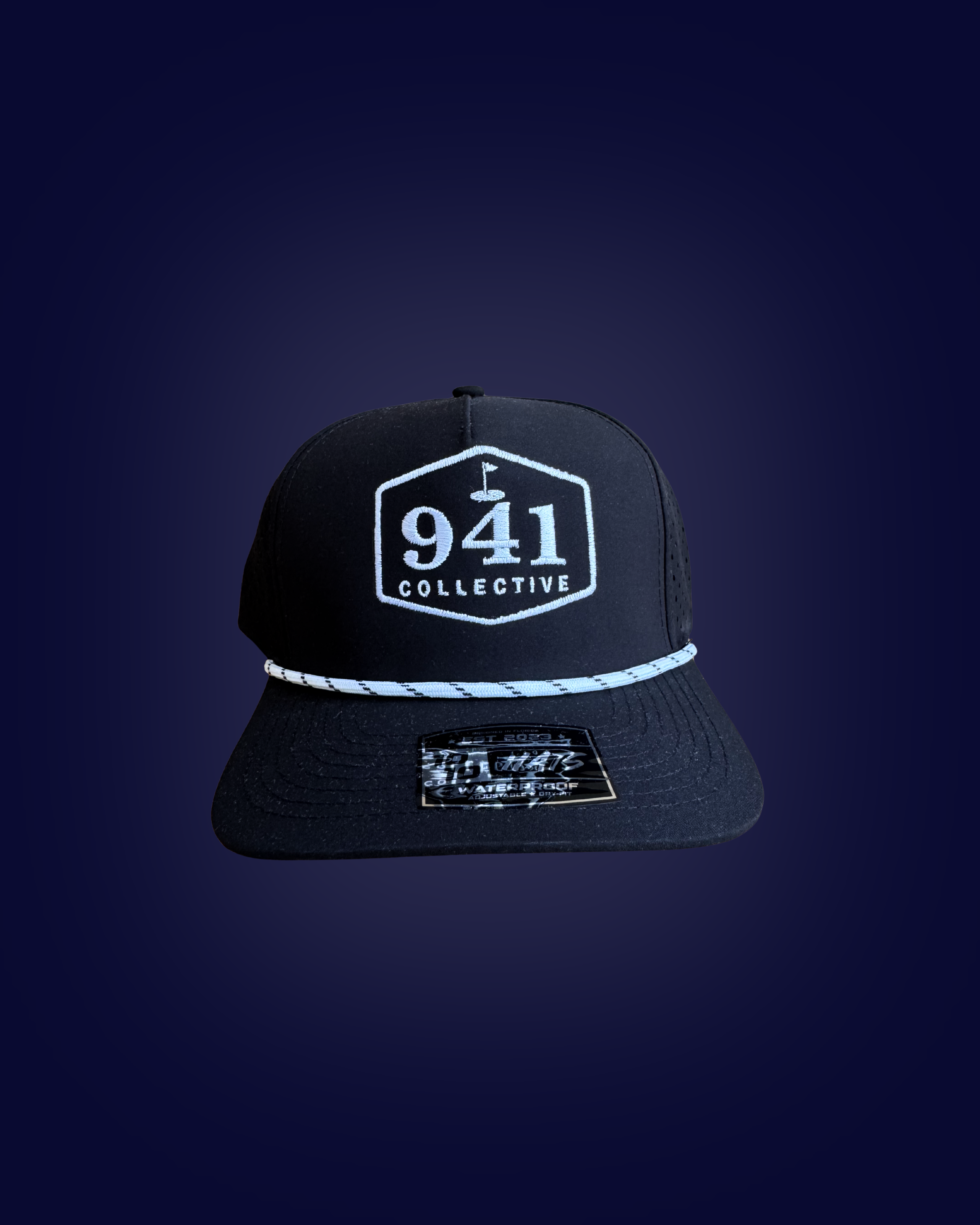941 Golf Rope Hat — Black