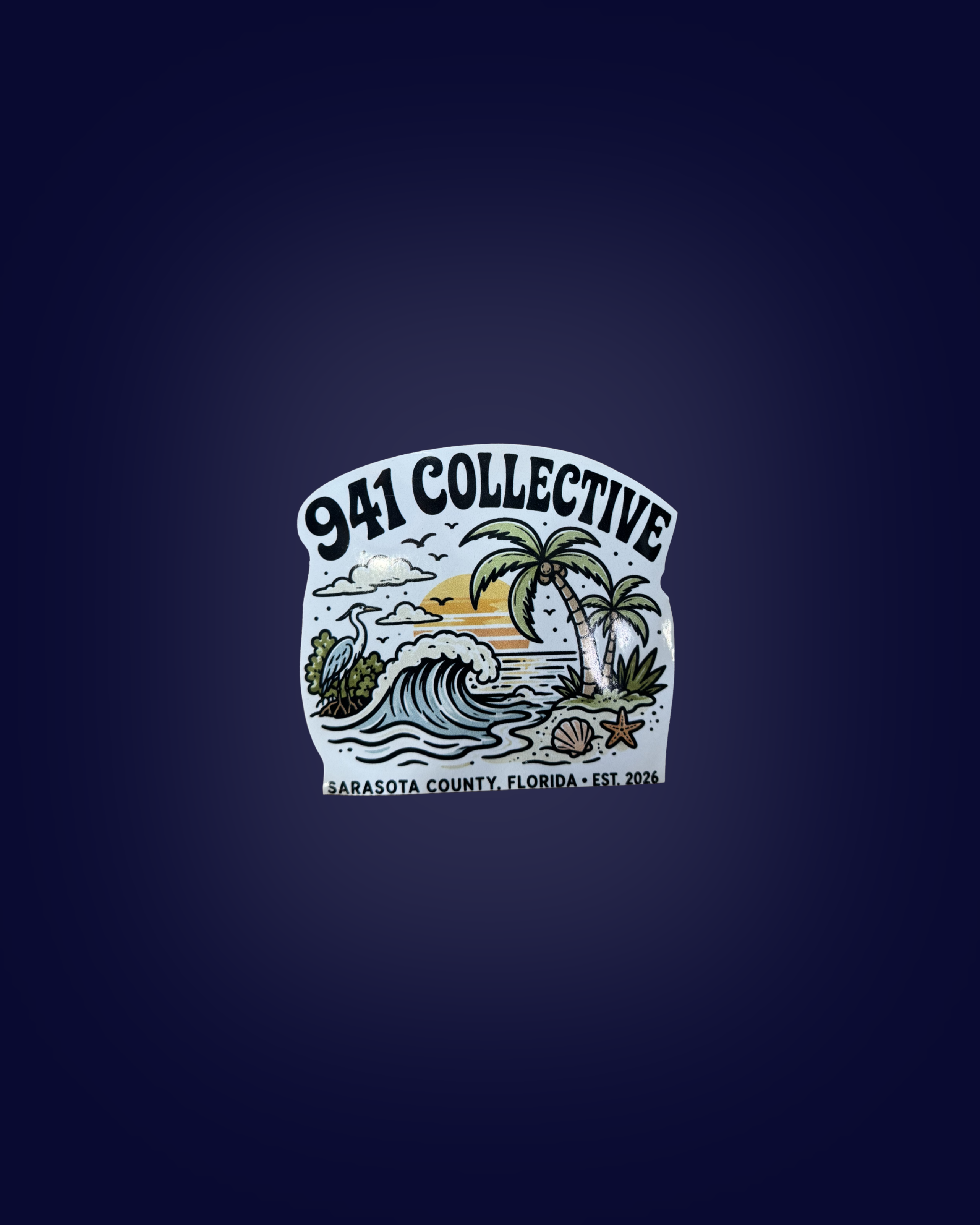 941 Beach Sticker